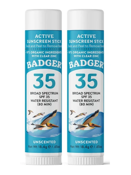 Badger Kokusuz (mavi) Güneş Kremi Stick 2'li Set ürün görseli 1