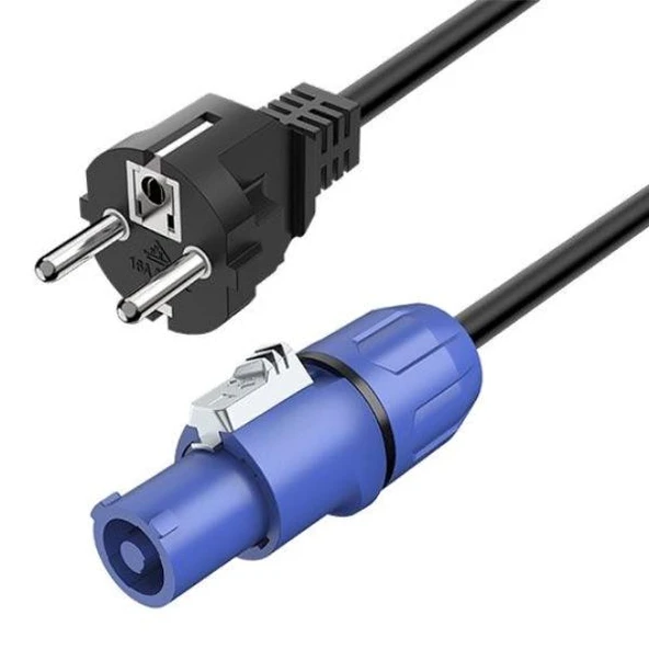 KB 41015 1.5mt Powercon - 220V Kablo Kablo (3×2.5mm²) - Gold Audi ürün görseli 1