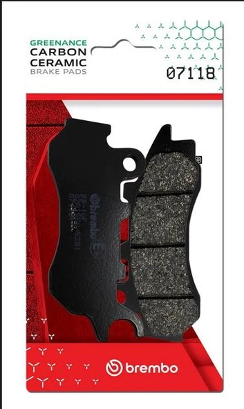 Brembo Honda Pcx125 (2018-2020) Karbon Seramik Ön Fren Balatası ürün görseli 1