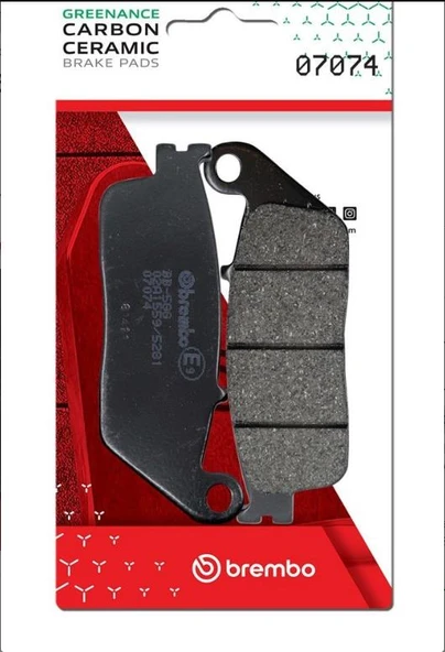 Brembo Honda Forza250 (2018-2021) Karbon Seramik Ön Fren Balatası ürün görseli 1