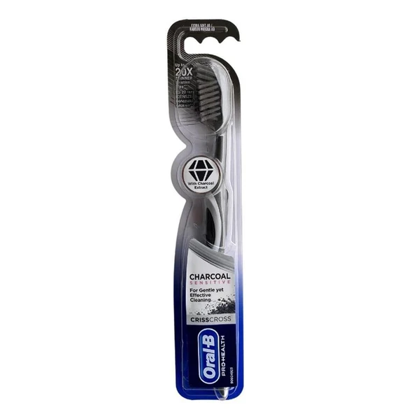 Oral- B Charcol Sensitive Black Diş Fırçası ürün görseli 1