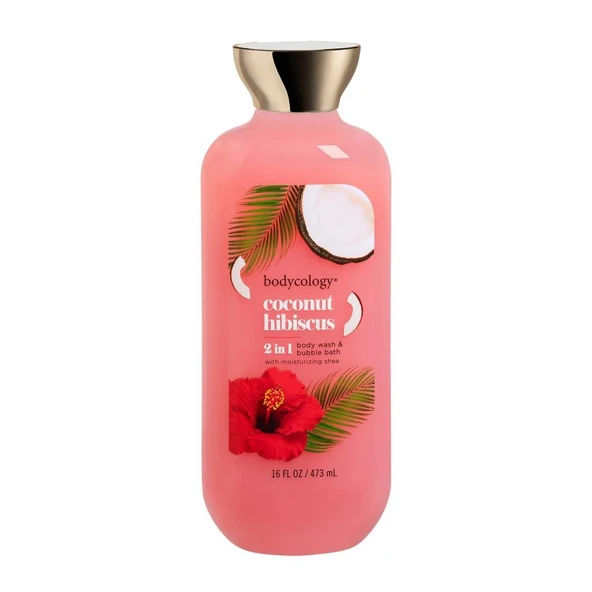 Bodycology Coconut Hibiscus Hindistancevizli Duş Jeli 473 mL ürün görseli 1
