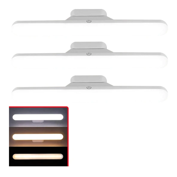 Greentech Usb Şarjlı 3 Renk Işıklı Led Aydınlatma / GT-CL03-3 Adet ürün görseli 1
