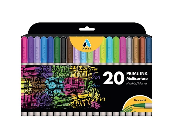 ADEL PRIME INK MILTISURFACE 20 RENK ürün görseli 1
