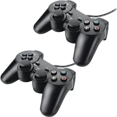 Analog Usb Kablolu Bilgisayar Oyun Kolu - Resim 2