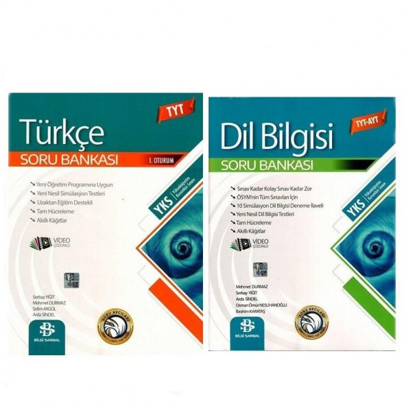Bilgi Sarmal TYT Türkçe ve Dil Bilgisi Soru Bankası Seti 2 Kitap ürün görseli 1