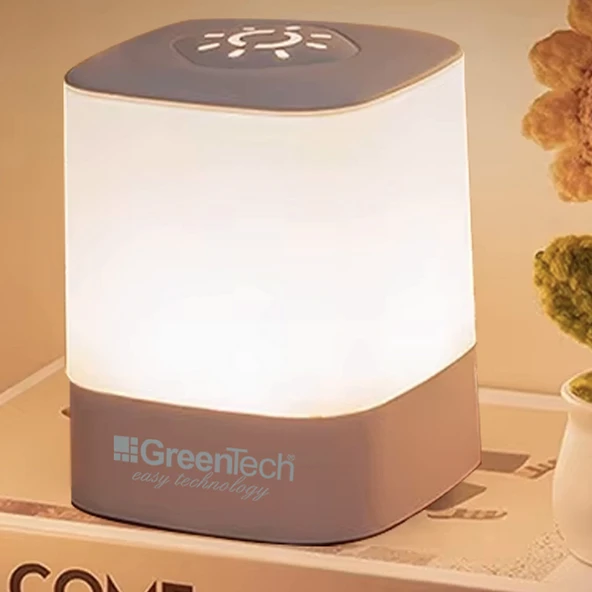 Greentech Masaüstü Şarjlı LED Aydınlatma - Gece Lambası / GT-CL09 ürün görseli 1