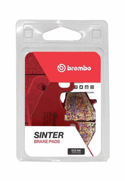 Brembo Kawasaki Versys 650 Kle Abs (2007-2017) Sinterli Arka Fren Balata ürün görseli 1