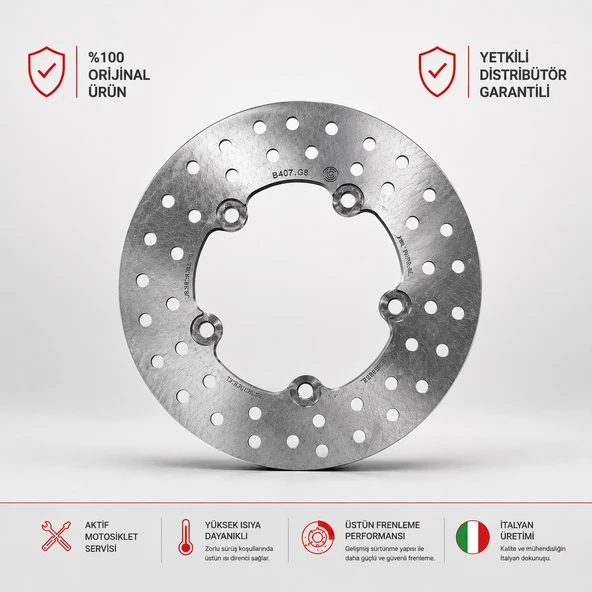 Brembo Bmw G310gs (2017-2020) Arka Fren Diski ürün görseli 1