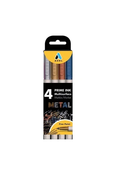 ADEL PRIME INK MILTISURFACE 4 LU METALIK ürün görseli 1