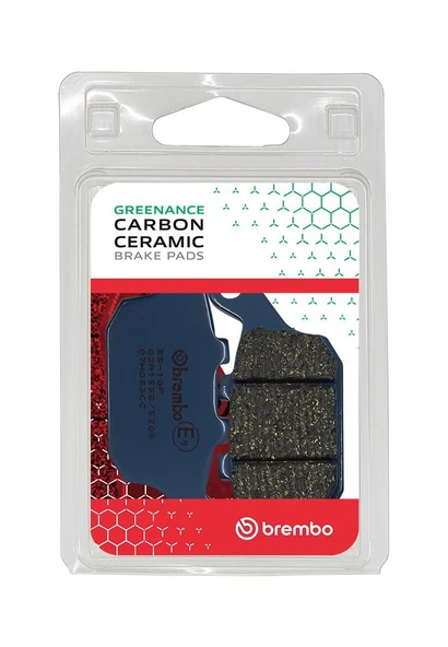 Brembo Honda Cb650f (2014-2018) Karbon Seramik Arka Fren Balatası ürün görseli 1