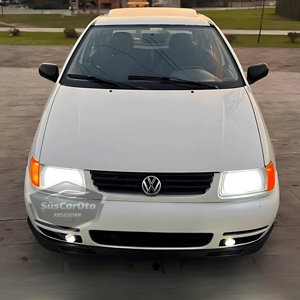 Vw Polo Mk3 1994-2003 6N Uyumlu Üniversal V2 Laguna Lip Esnek Ön Lip 2 Parça Tampon Altı Dil Karlık Ön Ek ürün görseli 1