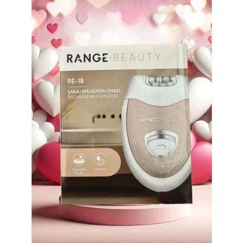 Fakir Range Beauty RE18 Şarjlı Epilasyon Cihazı ürün görseli 1