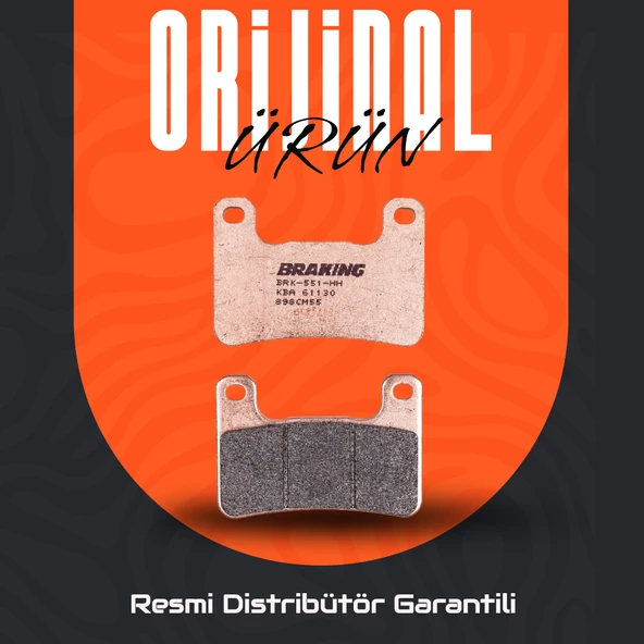 Braking Suzuki Gsx-R 750 (2004-2010) Sinterli Ön Fren Balatası ürün görseli 1