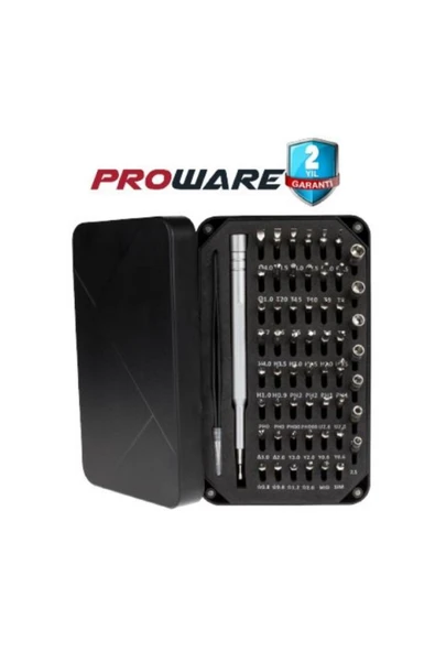 Proware 58 Parça Tornavida Seti TK-158 ürün görseli 1