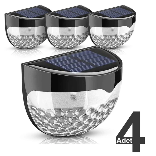 Greentech Güneş Enerjili Duvar ve Çit LED Aydınlatma 4 Adet / GT-SL23 ürün görseli 1