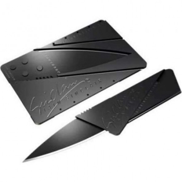 KREDİ KARTI ŞEKLİNDE KART BIÇAK CARD SHARP - Resim 2