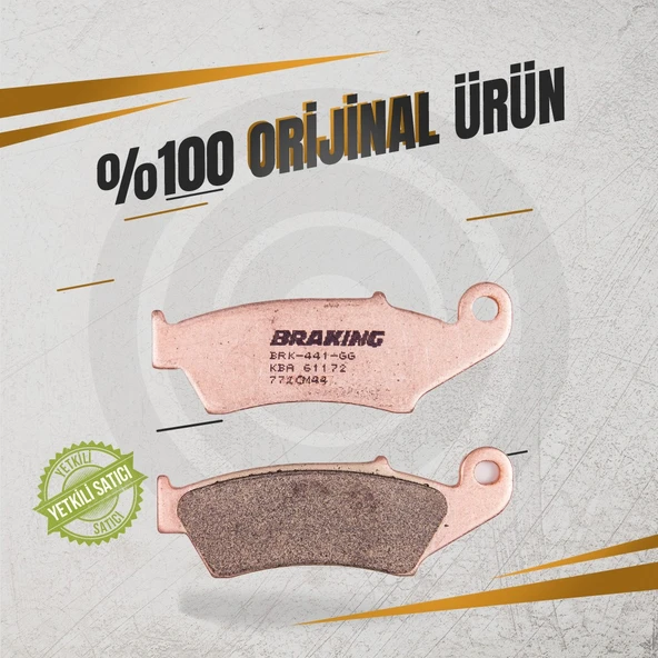 Braking Honda Xl650v Transalp (2001-2007) Sinterli Ön Fren Balatası ürün görseli 1