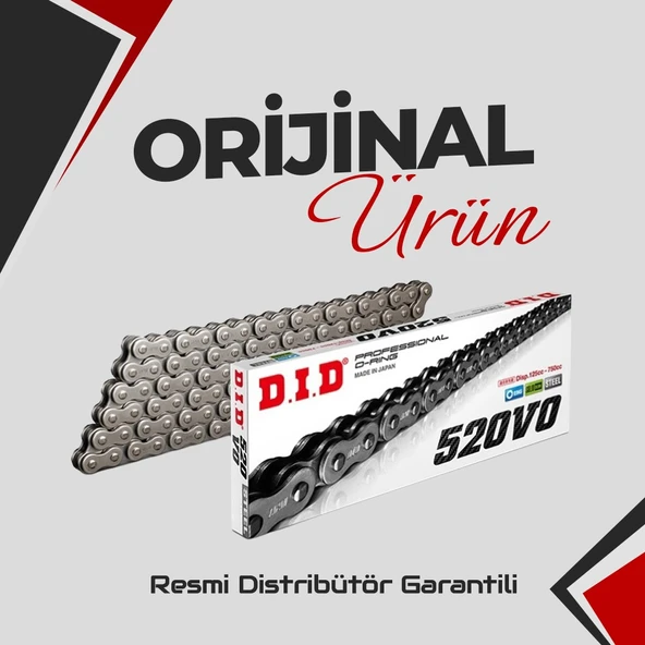 Dıd Benelli Trk 702x (2023-2024) 520-118 O-Ringli Zincir (Çelik Renk) ürün görseli 1