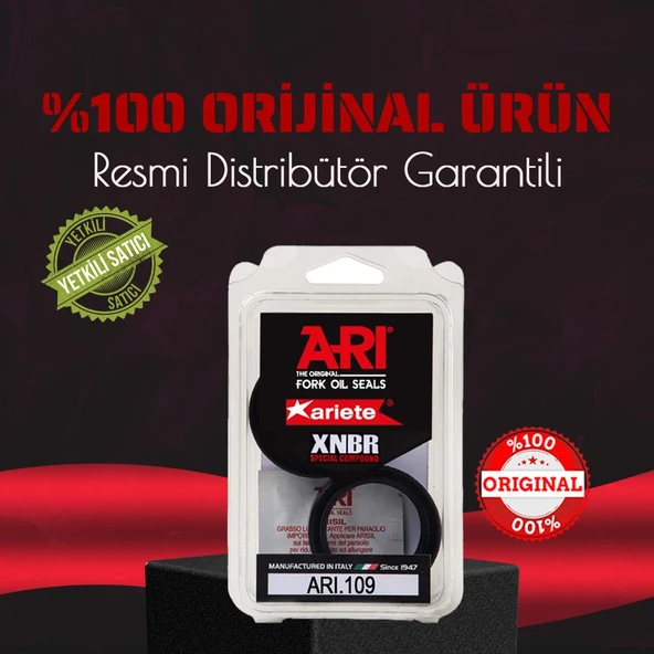 Arıete Yamaha Yzf R1m (2015-2020) Ön Amörtisör Yağ Keçesi Çift Yaylı 43x55x9,5/10,5 ürün görseli 1