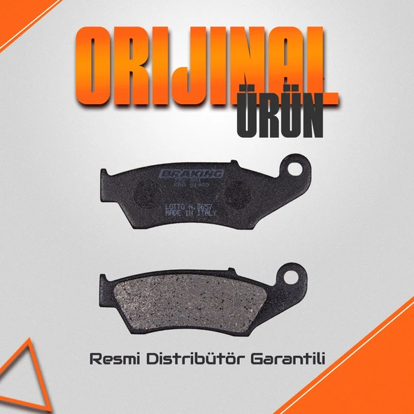 Braking Honda Xl650v Transalp (2001-2007) Yarı Metalik Ön Fren Balatası ürün görseli 1