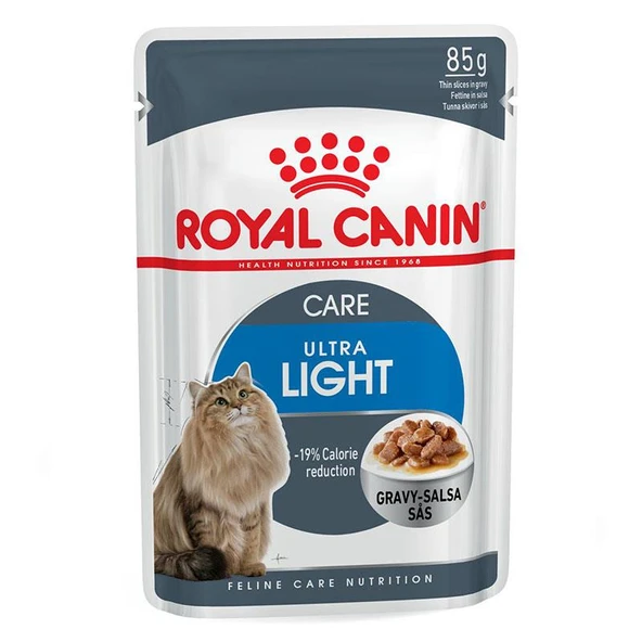 Royal Canin Ultra Light Gravy Yaş Kedi Maması 85 gr ürün görseli 1
