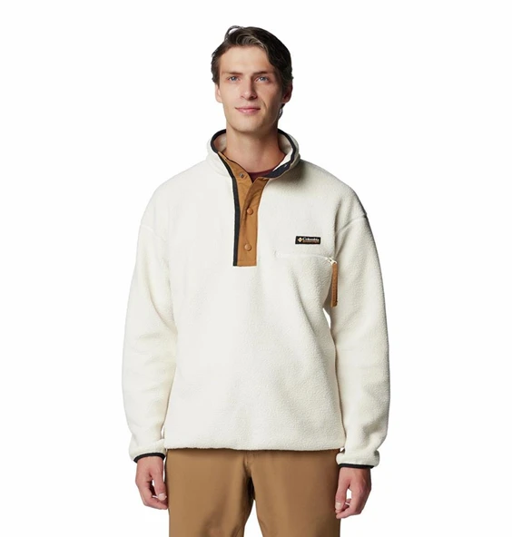 Columbia Men's Helvetia™ II Half Snap Fleece Pullover Erkek Polar AM5780 ürün görseli 1