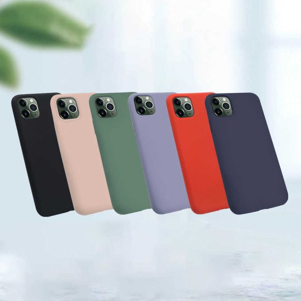 Apple iPhone 11 Pro Max Kılıf Zore Silk Silikon - Resim 5
