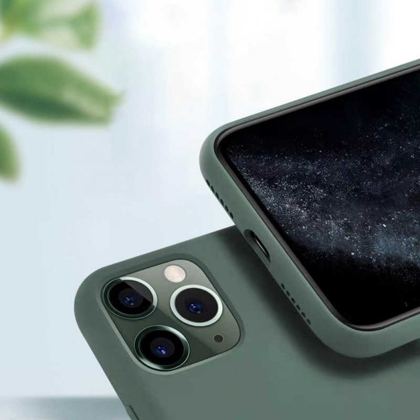 Apple iPhone 11 Pro Max Kılıf Zore Silk Silikon - Resim 6