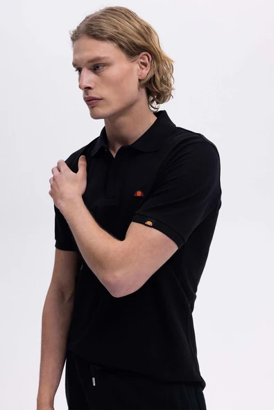 ELLESSE Erkek Siyah Polo Tişört EM460 ürün görseli 1