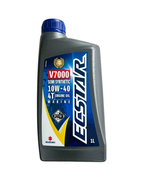 SUZUKI MARIN ECSTAR V7000 4T (4 ZAMANLI) 10W-40 1 LT. MOTOR YAĞ ürün görseli 1