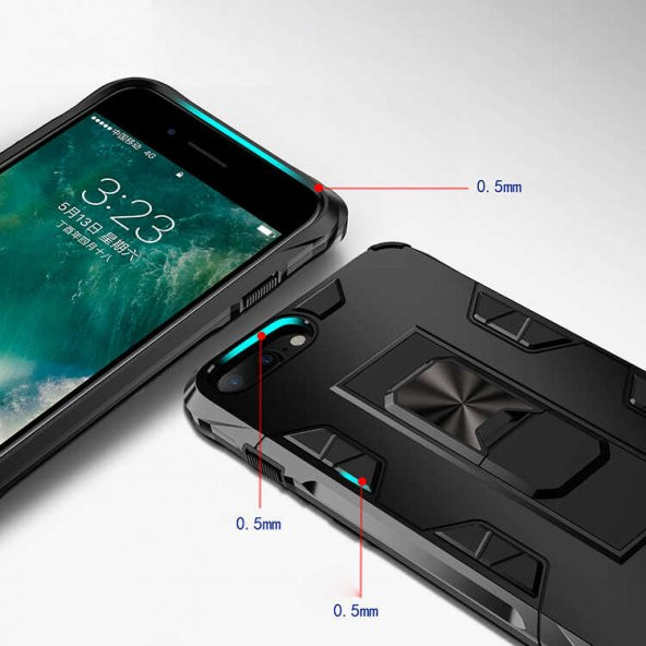 Apple iPhone 6 Plus Kılıf Zore Volve Kapak - Resim 7