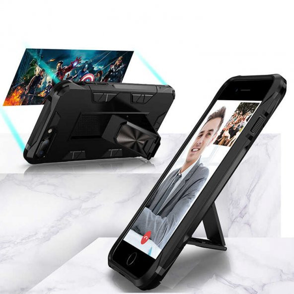 Apple iPhone 6 Plus Kılıf Zore Volve Kapak - Resim 10