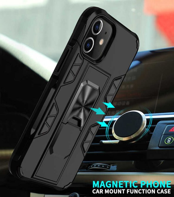 Apple iPhone 12 Mini Kılıf Zore Volve Kapak - Resim 7
