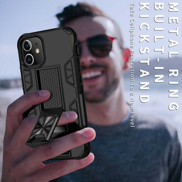 Apple iPhone 12 Mini Kılıf Zore Volve Kapak - Resim 11