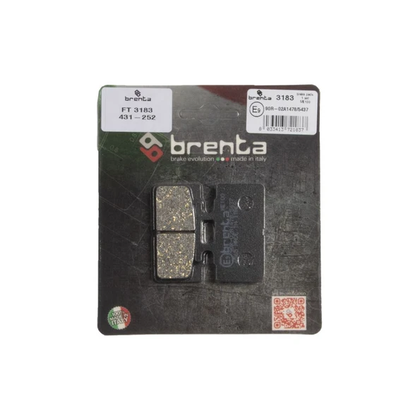 Sym Mıo 100 Brenta Ön Fren Balata ürün görseli 1