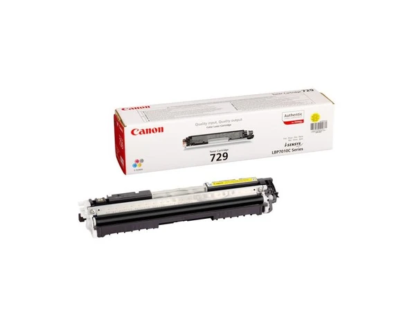 CANON CRG-729Y LBP7010C LBP7018C Modelleri için Sari Toner ürün görseli 1