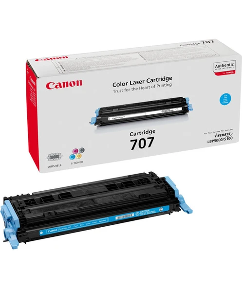 CANON CRG-707C Toner K. 9423A004 CAN94102 ürün görseli 1