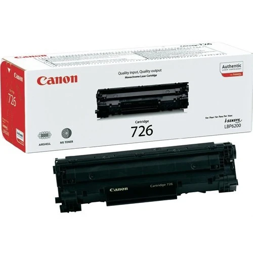 CANON CRG-726BK Toner Kartus ürün görseli 1