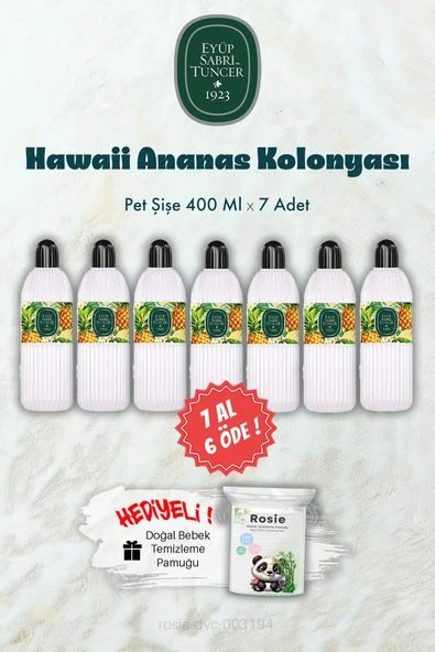 400 ML Hawaii Ananas Kolonyası 7 AL 6 ÖDE ve ROSIE Hediye ürün görseli 1