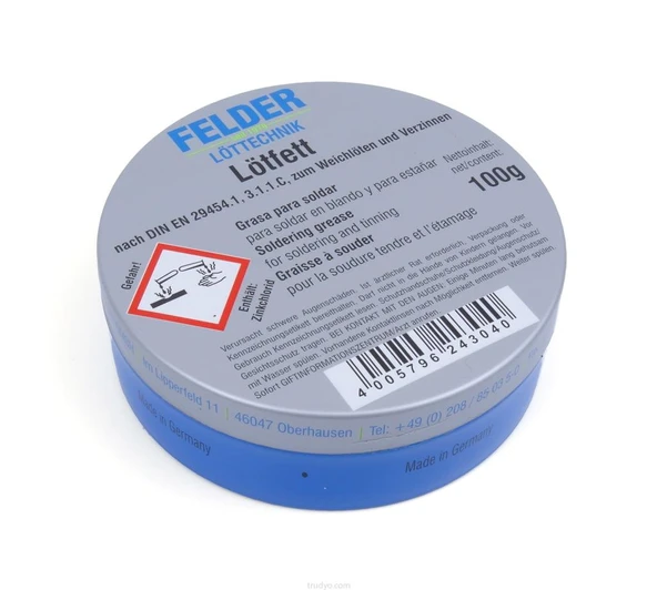 Lötfett Felder 100 Gram Kaliteli Lehim Pastası ürün görseli 1