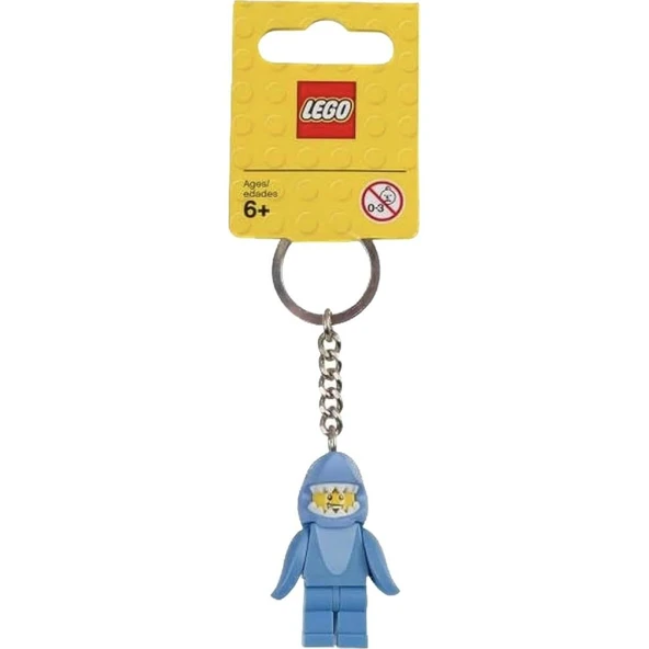 LEGO 853666 Minifigures Shark Suit Guy Key Chain - Resim 4