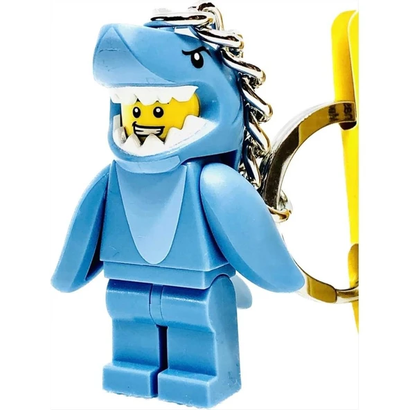 LEGO 853666 Minifigures Shark Suit Guy Key Chain ürün görseli 1
