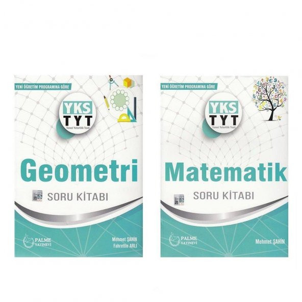 Palme Yayınları TYT Matematik ve Geometri Soru Bankası Seti 2 Kitap ürün görseli 1