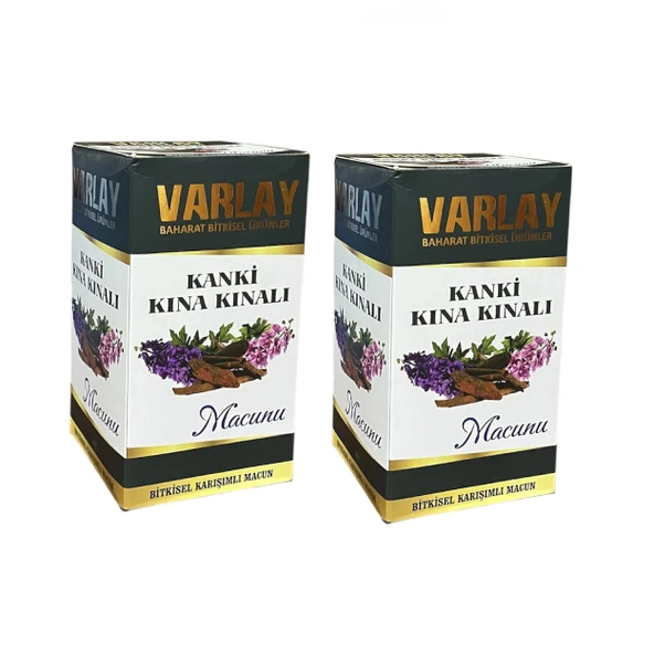 Varlay Kanki Kına Kınalı Macun 450 gr 2 Adet ürün görseli 1