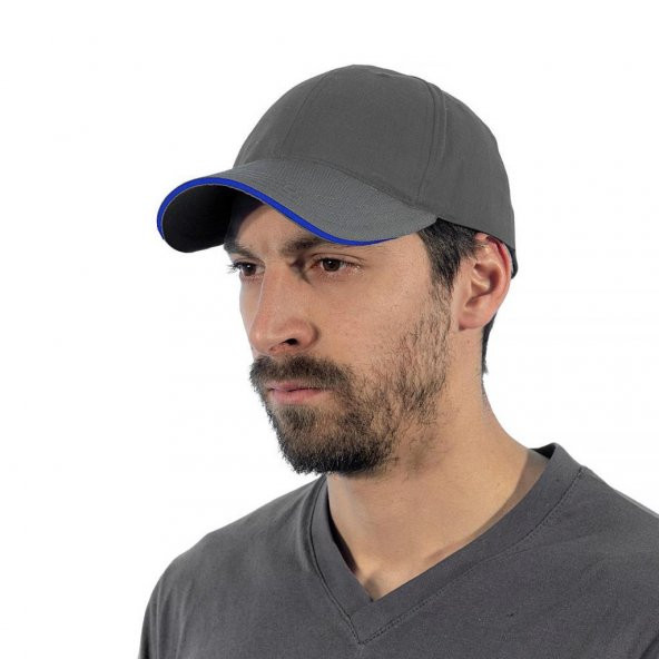 Şensel, Spor Şapka, Gri-Saks -110E385- Günlük Şapka, Outdoor ürün görseli 1