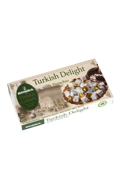 Koska Antep Fıstıklı Lokum 500 gr ürün görseli 1
