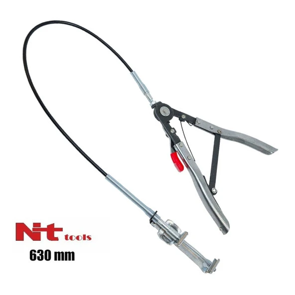 NT Tools Uzun Esnek Boyunlu Hortum Kelepçe Pensi Pensesi (NT7016) ürün görseli 1