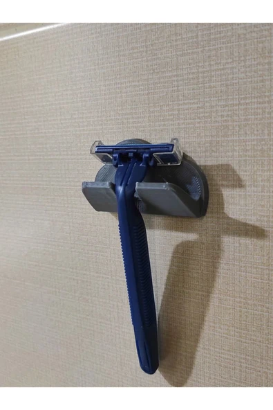 CANEREGE Yapışkanlı Bulut Banyo Düzenleyici - Jilet Tutucu Plastik Aparat ürün görseli 1