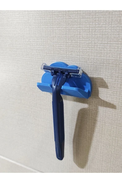 Nerva Design 3D 3m Yapışkanlı Bulut Banyo Düzenleyici - Jilet Tutucu Plastik Aparat ürün görseli 1